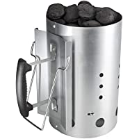 GFTIME Arrancador de Chimenea Carbón briquetas de combustión con Mango de Seguridad para Weber 7416- Encendedor de…